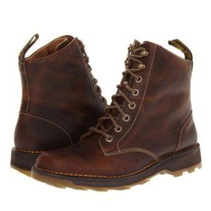 Dr. Martens Neil brown leather 6 eyelet boots